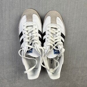 Adidas Samba OG Kids Sneakers White Black Gum IE3675 Size 3.5Y